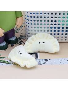 可爱饺子仿真玩偶毛绒挂件，饺子毛绒玩具，节日礼物，趣味设计，耐用毛绒玩具 - 适合圣诞节、万圣节、生日礼物 - 彩色 - 查看 6