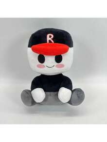 棒球主题男女宝宝毛绒娃娃 - 适合幼儿、儿童和成人的天鹅绒娃娃，触感柔软，可水洗 - 派对、生日和特殊场合的完美之选 - 彩色 - 查看 11