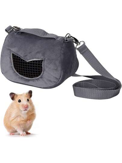Bolsa pequeña para Mascotas, Transpirable, portátil para hámsteres y Animales pequeños, Multifuncional para Viajes y Uso Diario,39231934