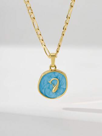 1件限量版经典欧式铜质美人鱼吊坠项链，适合作为圣诞节、感恩节、万圣节、母亲节、情人节、送给朋友、圣餐仪式、日常佩戴和祈祷的礼物。