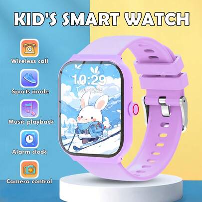 Smartwatch With Wireless Call/Dial, Multiple App Alerts, Unisex, Sports Watch, Information Reminder, Compatible With IPhone/Android