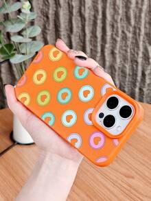 Simple Macaron-Colored Polka Dot Heart And Circle Pattern Minimalist Cute Aesthetic Protective Phone Case. Preppy, Playful Y2K Abstract Creative Gift. Compatible With Iphone 17 Pro Max/17pro/17Air/17/16promax/16pro/16plus/16/15promax/15pro/15plus/15/14promax/14pro/14plus/14/13promax/13pro/13/12promax/12pro/12/11promax/11pro/11/X/XSmax Phone Cases - 玫紅色 - 查看 7