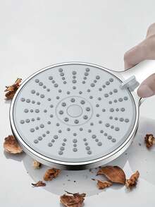 3pcs High Pressure Shower Head Set, Includes 1.5m Shower Hose & ABS Holder, Bathroom Handheld Massage Spray Nozzle, Suitable For Shower, Bathtub, Hot Water Heater