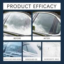 Ice & Snow Remover Spray, Automotive Glass Surface Cleaner For Outdoor Winter Anti-Freeze, Deicing, Defogging - Multicolor - View 5