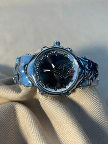 1件 Y2K 复古 Judge 原装防水夜光时尚高品质男士石英腕表