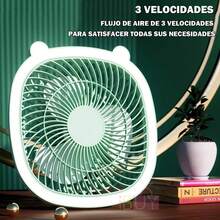 Portable Fans - สีเขียว - ดู 7