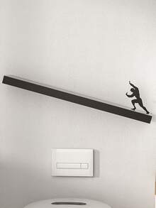 Toilet Paper Holders |Wall Mounted Tissue Roll Dispenser, Rustproof, Heavy Duty, Space-Saving, Easy Install, Self-Adhesive, Black For Bathroom, Kitchen, RV - Multicolor - View 10