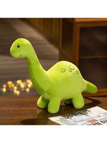 Cartoon Dinosaur Doll Plush Toy Triceratops Long Neck Dragon Doll Dinosaur Cartoon Dinosaur Cute Plush Doll Children Birthday Gift - Multicolor - View 9