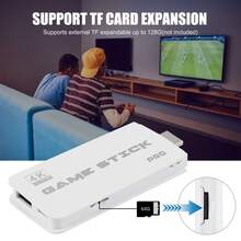 2026 Upgraded Retro Gaming Console Stick, Classic Video Games Stick With 4K HD , Built-In 23 Emulators, 20000+ Games - Plug & Play TV Video Gaming Stick With Upgrade Dual 2.4G Wireless Controllers - 白色 - 查看 10