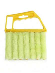 1/2pcs Handheld Car Window/Door Track Dual-Sided Cleaning Brush, Window Sill Cleaner, Blinds Duster, Crevice Cleaning Tool - Multicolor - View 8