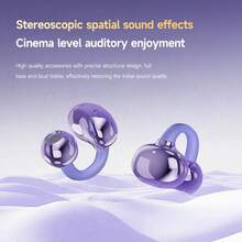 NEW SENYANG Forest Yang 新款真无线运动耳机，时尚舒适，蓝牙耳塞，低音浑厚，耳挂式设计，TWS 真无线耳机，杜比 Hi-Fi 音效，立体声高清通话，适用于安卓游戏，情侣款，智能耳机，送礼佳品 - 均碼 - 查看 8