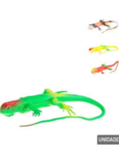Lagarto de Plástico 17cm Color