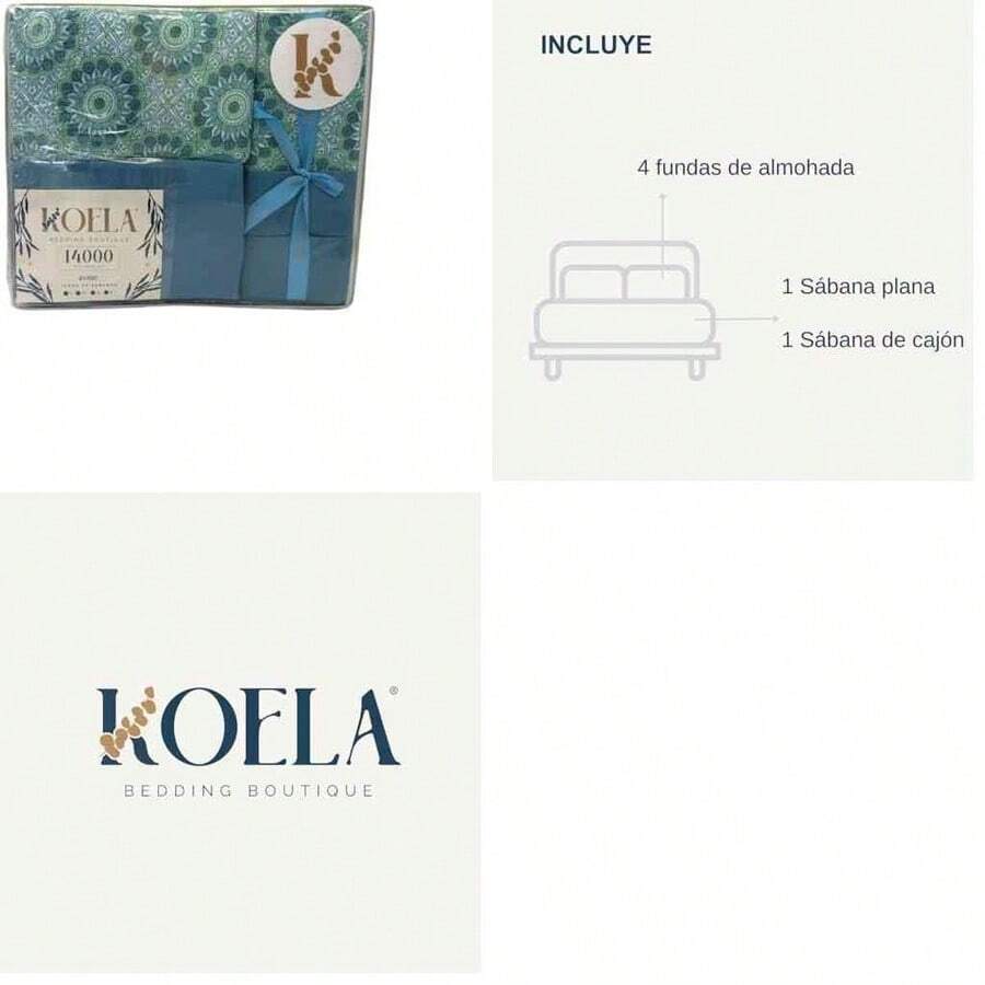 Juego de Sbanas 4 Piezas 14000 Collection Bamb Touch, Sbanas de Microfibra Ultra Suave Tacto Bamb Fresco, Hipoalrgenicas, Cmodas y Suaves (3, Individual) - individuo+3 - Ver 1