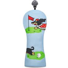 Cute Little Dog Green Design Style Golf Club Head Cover, Suitable For Driver, Fairway Wood, Hybrid - Club Head Cover, For Male And Female Outdoor Enthusiasts, Is A Worthy Of Having A Golf Club Protector. - Multicolor - View 9
