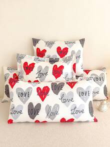 最佳平价柔软超细纤维枕套 - 枕套，低过敏性透气枕套，大号加长标准尺寸、皇后尺寸、单人床尺寸、双人床尺寸、加大双人床尺寸、欧式尺寸和方形尺寸，四季皆宜的床上用品套装 - 彩色 - 查看 1