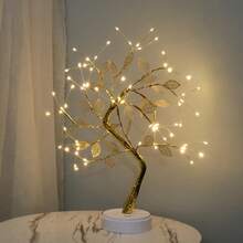 72 LED Desktop Bonsai Tree Lamp, Artificial Tree Light With Touch Switch And USB Port, Suitable For Bedroom, Desk, Christmas, Party, Birthday, Indoor Decor - Perfect Gift For Mother And Women - Warm white light - View 9
