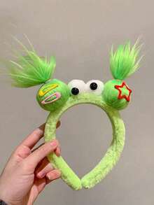 New Autumn And Winter Headband With Strange Ears, Cute Headband For Women, Dopamine Plush, Interesting Headwear, Headband, Headband, Headband - Multicolor - View 7