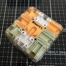 3D球形迷宫魔方 - 3D益智玩具，集减压手指游戏、专注力训练和成人3D迷宫于一体，采用塑料材质，三重挑战，适合派对和比赛（不含羽毛/特殊货币道具）。适用于情人节、复活节、狂欢节、科隆狂欢节和婚礼等场合。 - 彩色 - 查看 6