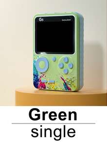 Máy chơi game cầm tay hoàn toàn mới, màn hình lớn 3 inch, tay cầm chơi game kiểu cổ điển, tích hợp 500 trò chơi kinh điển, hỗ trợ chơi 2 người, kết nối với TV, máy chơi game mini di động, món quà tuyệt vời cho chồng và bạn trai. - Nhiều màu - Xem 13