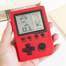 Classic Retro Handheld Game Console,Built-In 26 Classic Games (Cubes, Memory Challenge, Shooting And Other Games)- (99 Levels Difficulty),Requires Two AAA Batteries (Not Included), Large Black And White Eye-Care Screen, Portable Mini Arcade, Creative Stress Relief Toy, Perfect Gift For Birthday,/Christmas/ Halloween/School Easter - Multicolor - View 12