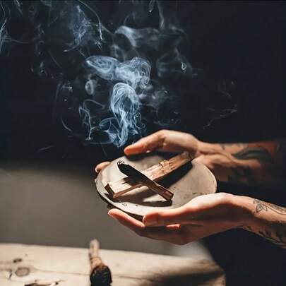 3/7支装 4英寸圣木香棒，秘鲁香棒，树脂香，用于熏香，巫术和瑜伽礼品