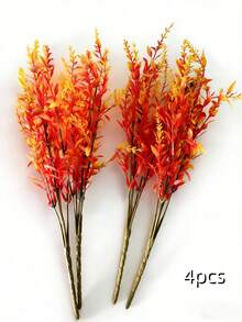 家居鲜花仿真植物花瓶套装，水培花卉艺术花瓶，仿陶瓷花瓶，装饰塑料白色纹理花瓶，灰白双色花瓶，波纹花瓶，优雅漩涡设计，完美适用于水培花瓶、客厅咖啡桌装饰花瓶、桌面摆件、现代花瓶 - 彩色 - 查看 5