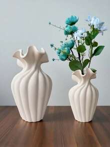 A Vintage Elegant Vase. It Can Be Used As A Flower Container In The Living Room, Placed On A Dried Flower Rack As A Modern Decoration, Or As A Centerpiece On The Dining Table. It Can Hold Fresh Flowers Or Artificial Flowers, And Is An Ideal Decoration For Coffee Tables, Desks, And Living Rooms. Suitable For Room Decor, Home Decor, And Autumn Decor. Vase - Multicolor - View 2
