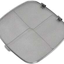 Protector contra Salpicaduras de Freidora, Doble, Pantallas contra Salpicaduras Protector contra Salpicaduras de Freidora de Dos Pisos Protector contra Salpicaduras de Grasa de - como se muestra en la figura - Ver 10