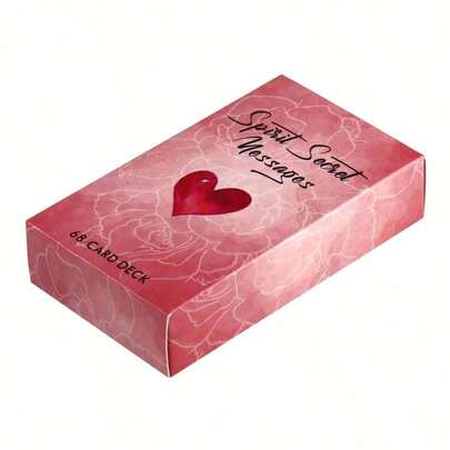 Spirit Secret Messages Cards For Accurate Divination And Simple Tarot Reading, Suitable For Beginners, Family Gatherings, Entertainment Games, Game Gifts, Card Games, Party Board Games, Couples & Friends Interactive Mini Games, Truth Or Dare Card Games, Leisure Games, Portable Cards, Friends Gathering Board Games, Holiday Travel Entertainment Games, Couples Card Games