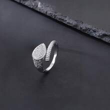 一套两件时尚镶嵌蛇纹蛇身开口戒指和手链套装，适合女性日常佩戴，也适合节日、派对、圣诞节、斋月、礼品交换等场合。 - 鋯鑲靈蛇 - 查看 8