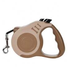 1pc Retractable Pet Leash, Dog/Cat Walking Leash - Brown - View 6