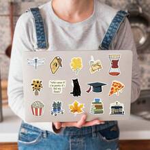 50 Peças Adesivos à Prova d'Água Grafite de Desenho Animado para Séries de TV Americanas, Motocicletas, Carros, Laptops, Computadores, Capas de Telefone, Malas, Garrafas de Água, Skates, Decorações de Capacete, Materiais de Contabilidade, Adesivos Decorativos de Arte para Presentes - Multicolorido - Visão 10