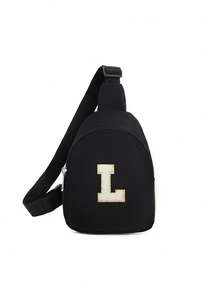 DIY 时尚手工字母胸包,超酷迷你多字包,收纳袋,购物、派对、节日礼物 - 彩色 - 查看 24