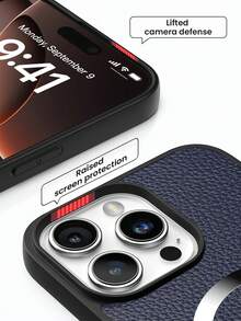 荔枝纹皮革手机壳，适用于 Galaxy A17 Pro Max/A16 Pro Max，软边框硬后盖；复古手机配件，带可爱镜子，适用于 Galaxy A17/A16/A15/A56/A55/S25FE；支持无线充电的混合型手机壳，适用于 13/ 11；时尚手机壳，适用于 15C/15；A5 手机壳；防震保护手机壳，适用于 Galaxy A16/Galaxy A17；酷炫荣耀 144/400lite/400 Pro 手机壳，国际版，非国内版。 - 藍色 - 查看 5