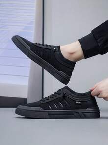 Pantofi sport bărbați noi 2025, adidași bărbați noi de primăvară, pantofi sport respirabili în stil coreean, adidași cu talpă moale și fund gros versatil, pantofi de alergare pentru bărbați în stil coreean, pantofi de skateboard, pantofi albi, pantofi plați, pantofi casual, pantofi sport, talpă groasă la modă - Vizualizare 6