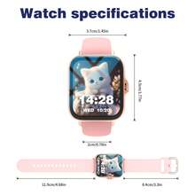 MixtataDi Smartwatch, 1.83-Inch Multifunctional Sports Smartwatch, Featuring Wireless Calling/Music, Message Notifications, Pedometer, Sedentary Reminders, And Multiple Watch Face Wallpapers. Suitable For Both Men And Women, Compatible With Android And IOS. Perfect As A New Year Gift. - Multicolor - View 10