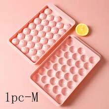 33-Cavity Round Ice Cube Tray, Polished Glossy Surface, Dust-Proof, Suitable For Home Kitchen (33-Cavity Spherical Ice Cube Tray) - Multicolor - View 12