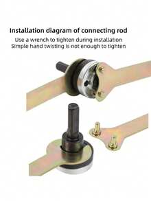 电钻适配器板、电钻配件、手持式电钻转角磨机连接杆、电钻适配器转换器切割角磨机配件套装 - 黑色 - 查看 5