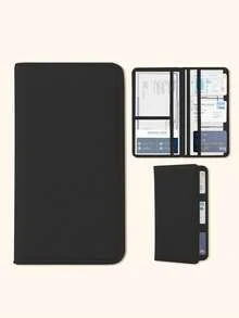 Portadocumentos de coche de piel sintética unisex, billetera elegante para licencia de conducir, portarretratos, organizador de guantera, puede almacenar registro del vehículo, , licencia de conducir, pasaporte y otras tarjetas | Esencial para viajes/vacaciones, regalo perfecto para propietarios de automóviles/camiones/motocicletas/remolques (cumpleaños/Día de San Valentín/aniversario), accesorio de vuelta a la escuela - Multicolor - Ver 10