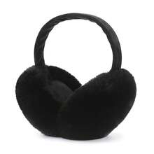 1 par de orejeras de invierno - Diseño plegable para comodidad diaria - Negro - Ver 6