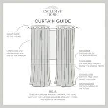 Exclusive Home Cortinas Loha Linen Window Cortinas, Gris Paloma, 1, 2 - gris paloma+137.2an x 274.3al cm (2 paneles) - Ver 7