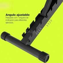 Resistente hasta 300kg -Banco de Pesas Plegable y Multifuncional - Banco de Gimnasio Plegable y Ajustable - Incluye cuerda para saltar de regalo - por defecto - Ver 5