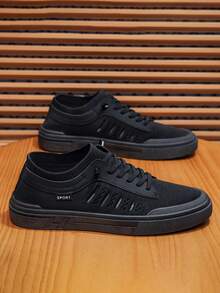 Pantofi sport bărbați noi 2025, adidași bărbați noi de primăvară, pantofi sport respirabili în stil coreean, adidași cu talpă moale și fund gros versatil, pantofi de alergare pentru bărbați în stil coreean, pantofi de skateboard, pantofi albi, pantofi plați, pantofi casual, pantofi sport, talpă groasă la modă - Vizualizare 2