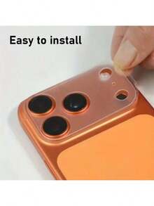 Yezodawee 适用于 17/17 Pro/17 Pro Max/17 Air 的 4 片装全新磨砂保护摄像头镜头垫，防刮膜，耐用垫片，采用耐用/优质材料，全新升级，触感顺滑，质地细腻 - 無色 - 查看 6