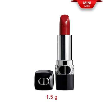  Dior 高级定制唇膏 999 缎光质地，1.5克/0.05盎司迷你装