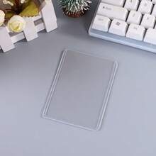 10pcs PVC Transparent Card Sleeves, Durable Protective Covers For ID Cards And Laminated Cards - Multicolor - View 7