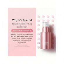 Pink Collagen Ectosome Shot Serum 7,500 Ppm | Liquid Skin Booster | Ectoplasma, Salmon DNA PDRN, Spicules | Uneven Skin Tone, Pore Care, Skin Texture | Korean Skin Care 1.01 Fl Oz - Multicolor - 查看 3