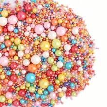 75克金属珠光珠 - 不可食用蛋糕和纸杯蛋糕装饰，适用于婚礼、婴儿派对、生日、圣诞节庆祝活动、圣诞装饰、圣诞礼物 - 彩色 - 查看 15