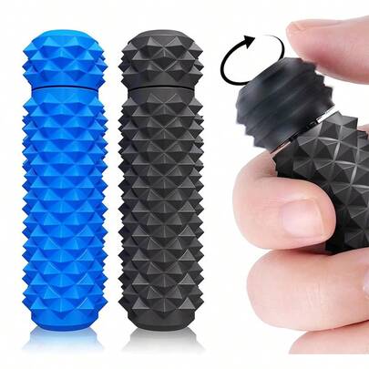 Adult Stress Relief Toy: Rotating Spiky Squeeze Grip, Provides Sensory Stimulation - Relieves Anxiety, ADHD, Autism, Suitable For Office, Travel, Classroom - Unique Gift For Friends (Random Color And Details)