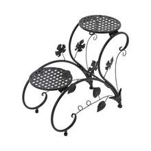 YUNRUX Soporte/Cesta para plantas y flores - Negro - Ver 6